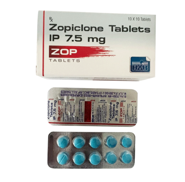 Zopiclone Tablets Blue